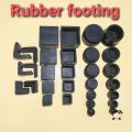 Rubber for chair legs & Charpai Legs Pads chair leg cover chair legs protector chair leg caps furniture pads rubber pads for furniture Non-Slip Round Furniture Feet Pads Protective Covers Sofa Chair Table Floor Protectors Home Office. 
