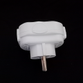 Multi Power Plug Socket - Mobile Multi Plug- Multi Shoe Adapter 3 Pin & 2 Sockets ABS Quality. 