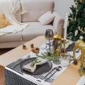 Disco Table Mat Tear Resistant Mirror Effect Disco Table Mat. 
