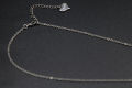 Trendy unique White stone Pendant Necklace with chain for girls and women high quality. 