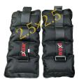 BX GEAR Fitness ANKLE WEIGHT 2.5 KG + 2.5 KG = 5 KG PAIR, Black Ankle Weight, Wrist Weight (5 kg). 