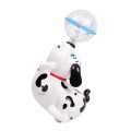 Dancing Dog With 360 Degree Rotating - White. 