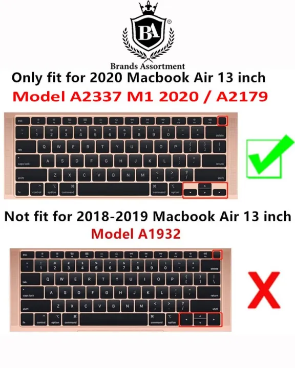 Shell%20Case%20For%20Macbook%20New%20Air%2013%20Inch%20for%20A2337%20M1%20Chip%202020%20/%20A1932%20/%20A2179%20-%20Model%20for%20Year%202018%202019%202020%202021%20Release%20with%20Retina%20Display%20&%20Touch%20ID%20%20-%20Hard%20Cover%20Case%20Shellcase%20-%20Transparent%20/%20Black%20Mate%20/%20%20Milky%20White%20/%20Pink%20-%20Image%204