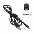 USB DC/PC Charger + Data SYNC Cable Cord Lead For Sanyo CAMERA Xacti VPC-E1600TP. 