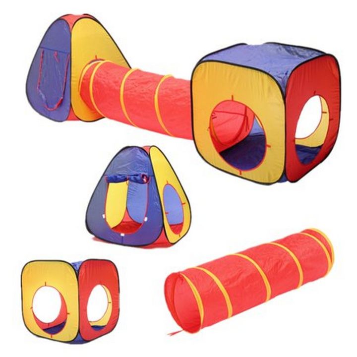 3-In-1%20Tunnel%20Tent%20house%20Foldable%20Indoor%20&%20Outdoor%20Play%20Tent%20Kid%20-%20Image%202