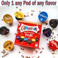 Drinks | Hot Chocolate pods | (Any single pod ) Celebrations pods Hot Chocolate Pods Compatible with Dolce Gusto Twix, Mars, Bounty, Snickers, Galaxy, Malteser, Milky Way and Galaxy Caramel| In best & original quality. 