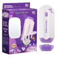 Flawless 2 in 1 Eye Brow And Facial Hair Remover Machine,. 