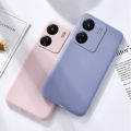 Sroof For Redmi 13C Liquid Silicone Macaron Candy Color TPU Shockproof Soft Phone Case Shell Protector Back Cover. 