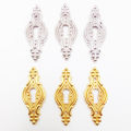 Golden and Silver Furniture Lock Keyhole Cover Plate, Lock Escutcheon. 