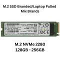 M.2 NVMe 128GB 256GB 512GB Mix Brands M2 PCIe NVMe SSD. 