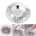 Kitchen Sink Strainer Stainless Steel Sink Filter Food Slag Filter Bath Basin Drain Filter Portable Waste Collector Bathroom Water Strainer. 