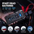 Topdon VOLCANO2000 Jump starter, Power bank and LED Flashlight without Battery Tester. 