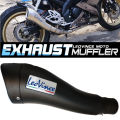 LeoVince Cobra 51mm Universal Fitting Motorcycle Bike Exhaust Muffler. 