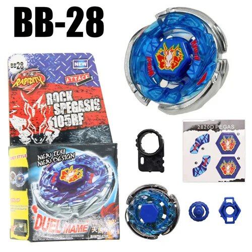 【Good-Love Store】B-X TOUPIE BURST BEYBLADE Spinning Top B71 METAL FUSION BB-71 RAY STRIKER UNICORNO D125CS 4D