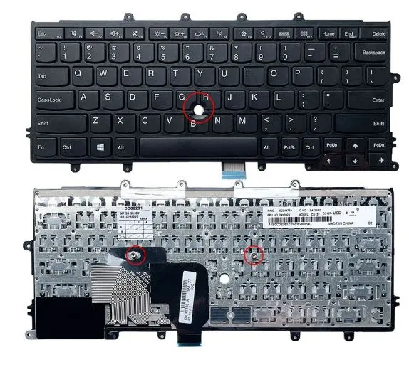 Laptop%20Notebook%20Keyboard%20Lenovo%20ThinkPad%20X250%20Series%20%20P/N%20%2004Y0900%20%E2%80%93%20%20Black%20-%20Image%205