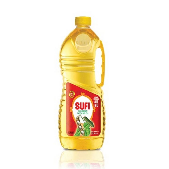 Sufi Soyabean Cooking Oil 3Ltr Bottle