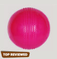 Cricket Practice Hard Ball (Synthetic) White & Red. 
