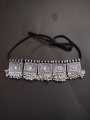 ANTIQUE AFGHANI CHOKER FOR ALL AGES SILVER. 