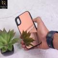 iPhone XS Max - Rose Gold - Fabulous Mirror Shine Soft Case. 