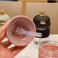 Cute Rabbit Straw Glass Cute Cartoon Girl Portable Cup Office Coffee Drink Water Cup.. 