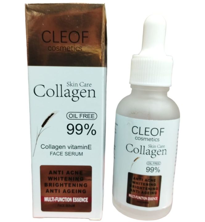 CLEOF Skin Care Collagen vitamin E serum 99% oil Free