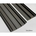 CableR 25x120mm Wide Grey Floor Cable Duct with Guard Self-Adhesive Cable raceway 2 ft gray. 