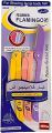 Pack Of 3- Feather Flamingo Facial Razor for Face, Eyebrows & Body shaving | 3-Piece Facial Touch-up Razor | Flamingo Facial Razors for Face, Eyebrows & Body Hair Removal | Facial Razors for Body, Face, Eyebrows Hair Removal. 