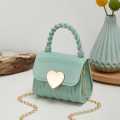 Fashion Mini Crossbody Purse for Girls - Elegant Design with Long Chain Strap. 