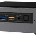 Intel NUC Mini PC, (Intel Core i5-7260U,8GB DDR4 RAM, 256GB NVME, WLAN + BT). 