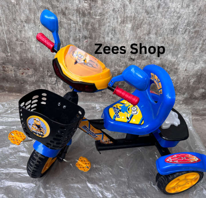 Minions%20Single%20Seat%20Tricycle%20with%20Front%20basket%20back%20Box%20and%20Lights%20Music%20-%20Image%202