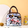 Thickened Lunch bag Portable Large capacity 3D Cartoon  print Insulated lunch box Handheld Thermal insulated Cartoon pattern lunch bag for School Picnic Outdoor Kids Food storage. 