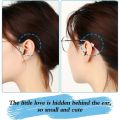 Eyeglasses Temple Tips Sleeve Retainer Accessories Silicone Anti-Slip Holder for Glasses 5Pairs/Set Love Heart Shape Glasses Straps Ear Grip Hooks. 