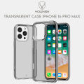 YOUSKH IPHONE 16 Pro Max (6.9) Transparent Case - Youksh iPh 16 Pro Max (6.9) Transparent Cover - Transparent Soft Shock Proof Jelly Back Cover.. 