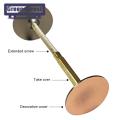 Door Hole Cover Door Hole Cover Plate Rustproof Corrosion Resistant Easy Installation Round Filler Home Security Deadbolt Hole Cover. 