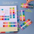 【FUN LIVE】 100-180Sheets Transparent Sticky Notes Page Markers Book Tabs Index Sticky Notes Bookmarks Memo Pad Notepad Stickers Stationery. 