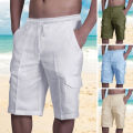 Beach Shorts Pockets Multi Pockets Men Shorts. 