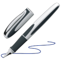 Schneider Ray Fountain Pen - High-quality stainless steel nib M+ with iridium tip, Suitable for Standard ink Cartridge, Converter Separately available, not included in pack, Ideal for Students and Professionals. 