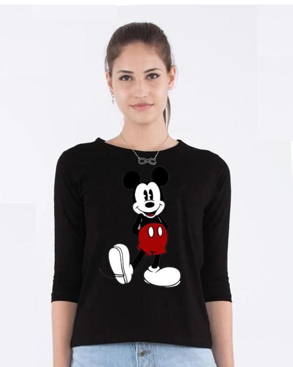 MICKEY%20%20ROUND%20NECK%20FULL%20SLEEVES%20PRINTED%20T-Shirt%20-%20Image%204