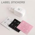 HelloWorld Dispenser Bottles Label Sticker Practical Hair Conditioner DIY Sticker. 
