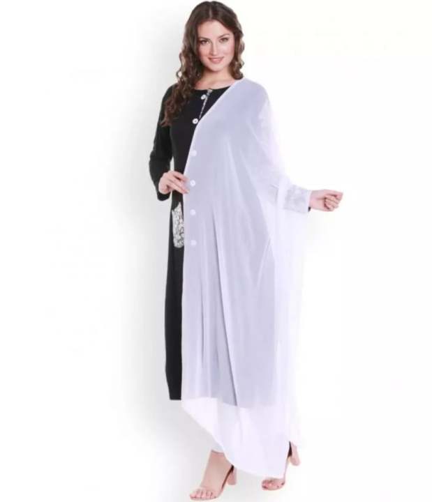 White%20Crinkle%20Chiffon%20Dupatta%20For%20Girls/Ladies-Overlocked%20-%20Image%202