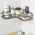 adhesive metal wall-mounted storage rack for Kitchen, triangular basket without drilling, specially designed, bedroom, living room and Bathroom. 