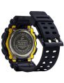Casio G Shock Resin Black Analog/Digital Black Multi-Function Dial World Time Black Resin Band Watch-GA-900-1ADR. 