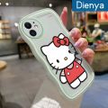 dienya For Huawei Mate 30 Pro Case Cartoon Hello Kitty Pattern Colorful Lovely Cream Wave Border Soft Clear Shockproof Phone Cases Creative Camera Transparent Casing Simple Silicone Protective Cover. 
