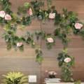 Artificial Rose Vines Artificial Floral Garland for Reception Office Wedding Engagement Ceremony. 