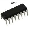 TC4051 8 Channel analog Multiplexer/Demultiplexer IC - 16Pin. 