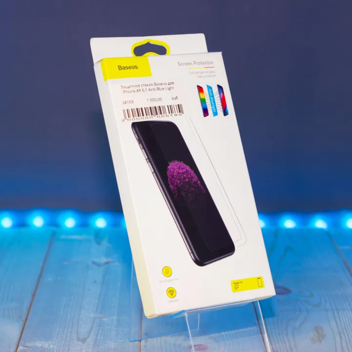 Baseus%20-%20Anti%20Blue%202pcs%20For%20%20iPhone%2011%20Pro%20/%20iPhone%20X%20/%20XS%20-%205.8%20inch%20-%200.3%20mm%20%20Full-Glass%20Tempered%20Glass%20Film%20Transparent%20-%20Image%207