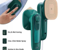 Professional Electric Micro Steam Iron Foldable for Dry and Wet Ironing / Mini Travel Iron Foldable Garment Steamer / Good for Home and Travel. 