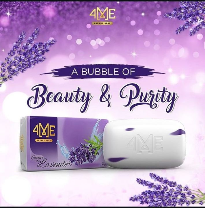 4ME Soaps Saveur De Lavender Pack Of 6