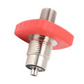 CO2 Tank Converter CO2 Cylinder Adapter Rustproof Stainless Steel Leakage Free for Refill. 