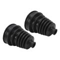 2Pcs CV Joint Boots Set Silicone Material Wear Resistance Dustproof Without Removing Highly Flexible CV Boots for Cars. 